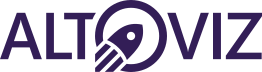 Logo d'Altoviz en noir et blanc