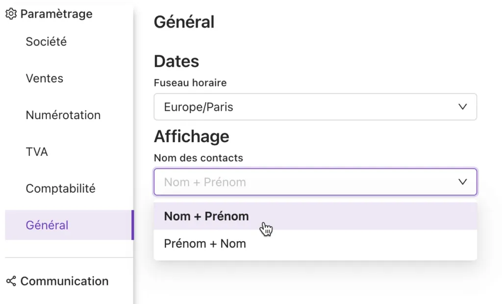 L’attribut alt de cette image est vide, son nom de fichier est parametre-general-affichage-contact.png.