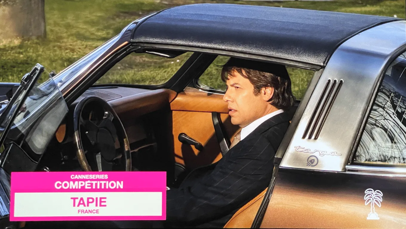 CANNESERIES déroule le Tapie rose aux entrepreneurs