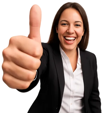 Utilisatrice satisfaite
